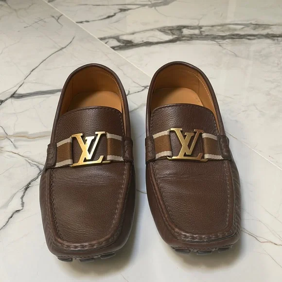 Louis Vuitton | Shoes | Louis Vuitton Brown Cognac Monte  display picture 3